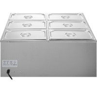Підігрівач для буфетів VEVOR 6 x 5,3 л