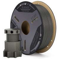 Філамент ELEGOO PETG-CF Carbon Fiber Grey 1KG 1.75mm, 1kg (50.203.0635)