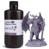 Фотополімерна смола для 3D принтера ELEGOO Standard Resin V2.0 1000G Slate Blue