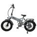 Складний електровелосипед PVY Z20 Plus 1000W 48V 16.5Ah акумулятор - сірий