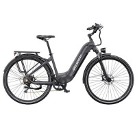 Електричний велосипед ONESPORT OT05 Pro, двигун 250 Вт, акумулятор 36 В 22,5 Аг - сірий