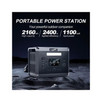 Портативна електростанція SolarPlay Q2501 LiFePO4 2400 Вт/2160 Вт·год