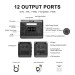 Портативна електростанція SolarPlay Q2501 LiFePO4 2400 Вт/2160 Вт·год
