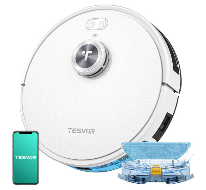 Робот-пилосос Tesvor S7 Pro білий