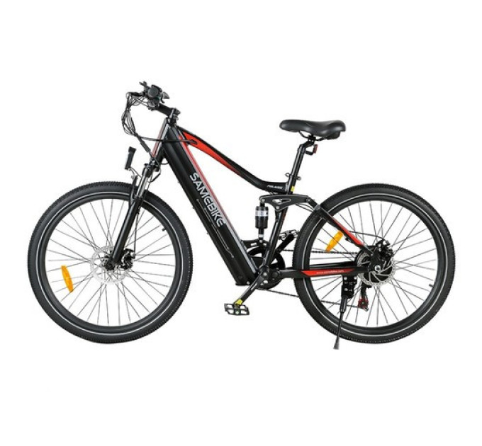 Електричний велосипед Samebike XD26-II, двигун 750 Вт, акумулятор 48 В, 14 Аг - чорний