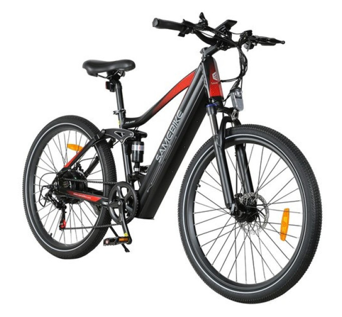 Електричний велосипед Samebike XD26-II, двигун 750 Вт, акумулятор 48 В, 14 Аг - чорний