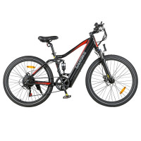 Електричний велосипед Samebike XD26-II, двигун 750 Вт, акумулятор 48 В, 14 Аг - чорний