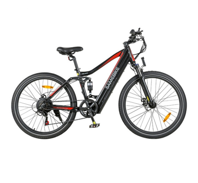 Електричний велосипед Samebike XD26-II, двигун 750 Вт, акумулятор 48 В, 14 Аг - чорний