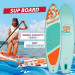 Дошка для веслування стоячи FunWater SUPFW28C 350*87*15 см зелена