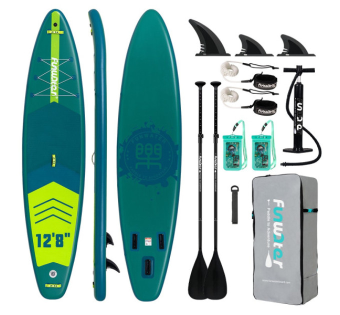 Дошка для веслування стоячи FunWater SUPFW41A 385*85*15 см