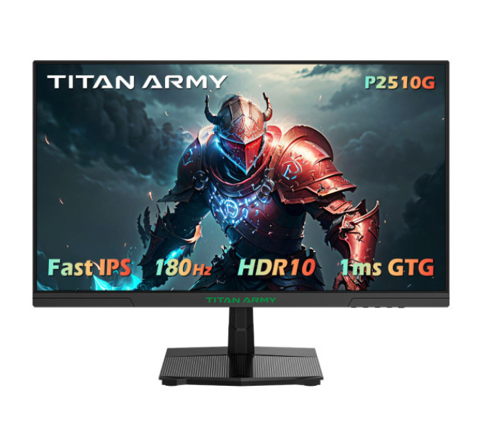 Швидкий ігровий монітор TITAN ARMY P2510G 16:9 IPS 180 Гц