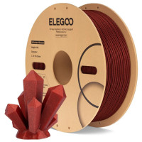 Філамент ELEGOO PLA Sparkle Red 1.75mm, екологічна паперова котушка, 1kg (50.203.0536)