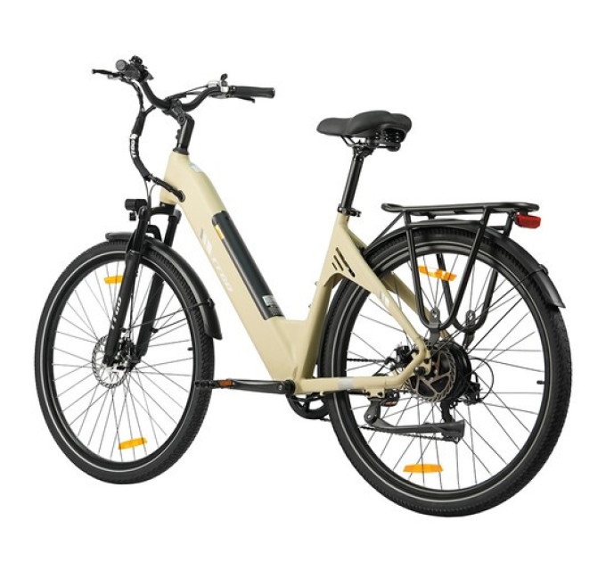 Електричний велосипед TTGO C3 SE, двигун 250 Вт, акумулятор 36 В 18 Аг - жовтий