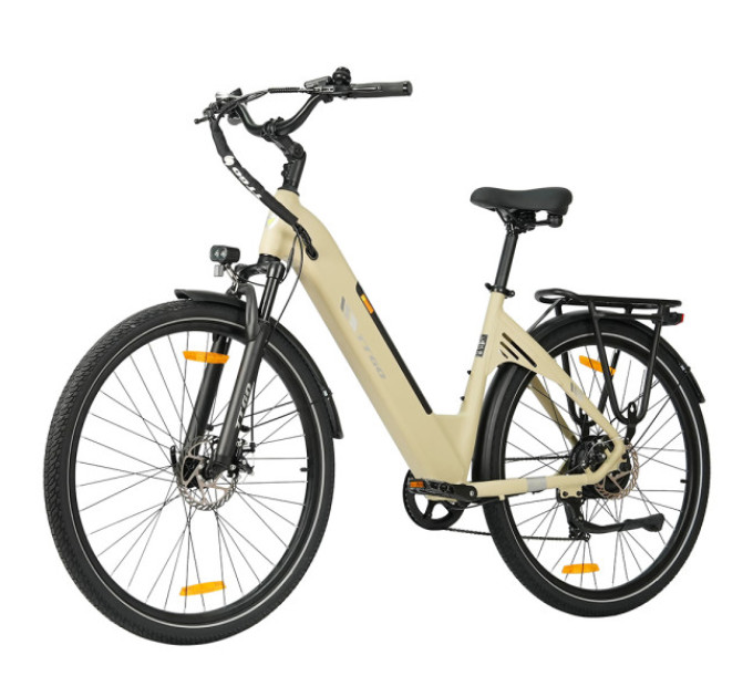 Електричний велосипед TTGO C3 SE, двигун 250 Вт, акумулятор 36 В 18 Аг - жовтий