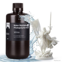 Фотополімерна смола для 3D принтера ELEGOO Water Washable Resin V2.0 1000G White