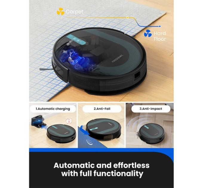Робот-пилосос Proscenic 850T Smart Robot Cleaner