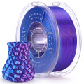 Філамент ELEGOO PLA Silk Blue Purple 1.75mm, екологічна паперова котушка, 1kg (50.203.0662)