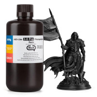 Фотополімерна смола для 3D принтера ELEGOO ABS-Like 3.0 pro resin 1000G Black