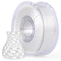 Філамент ELEGOO PLA Silk White 1.75mm, екологічна паперова котушка, 1kg (50.203.0468)