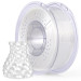 Філамент ELEGOO PLA Silk White 1.75mm, екологічна паперова котушка, 1kg (50.203.0468)
