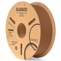 Філамент ELEGOO PLA Brown 1.75mm , екологічна паперова котушка, 1kg (50.203.0167)