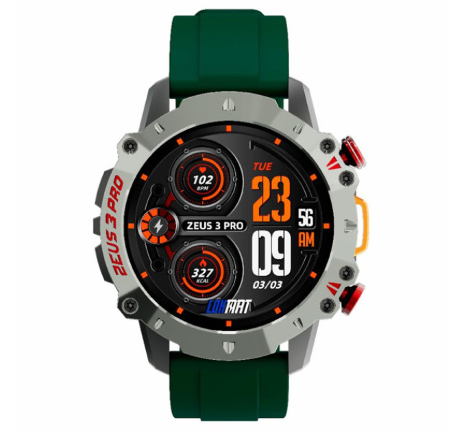 Смарт-годинник LOKMAT ZEUS 3 Pro зелений