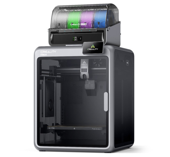 3D-принтер Creality K2 Pro Combo, система CFS, друк до 16 кольорів, 300×300×300 мм