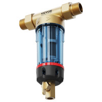 Осадовий фільтр для колодязної води VEVOR Spin Down Filter 	BSK-T2-S3-G   3/4" GM + 1" GM + 3/4" GF 