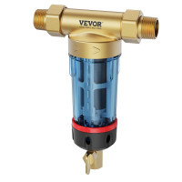 Осадовий фільтр для колодязної води VEVOR Spin Down Filter 	BSK-T2-S3-G   3/4" GM + 1" GM + 3/4" GF 