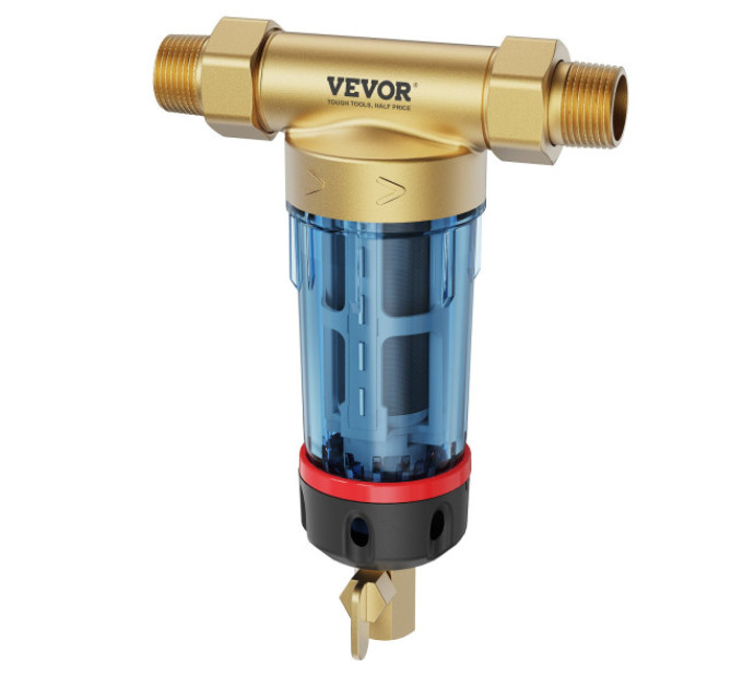 Осадовий фільтр для колодязної води VEVOR Spin Down Filter 	BSK-T2-S3-G   3/4