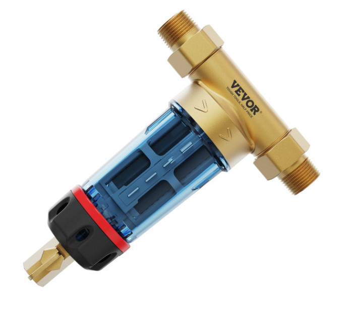 Осадовий фільтр для колодязної води VEVOR Spin Down Filter 	BSK-T2-S3-G   3/4