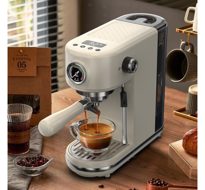 Напівавтоматична кавоварка для еспресо HiBREW H10B, професійна, 20 бар