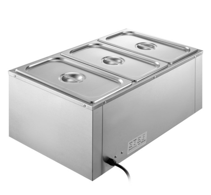 Підігрівач для буфетів VEVOR 3 x 5,3 л