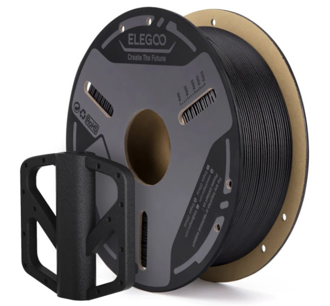 Філамент ELEGOO PETG-GF Glass Fiber Black 1KG 1.75mm, 1kg (50.203.0636)