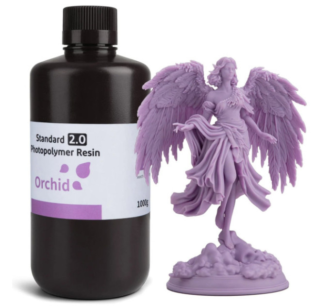 Фотополімерна смола для 3D принтера ELEGOO Standard Resin V2.0 1000G Orchid