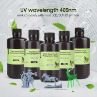 Фотополімерна рослинна смола Elegoo Plant-Based Resin Colored 1KG Clear Green