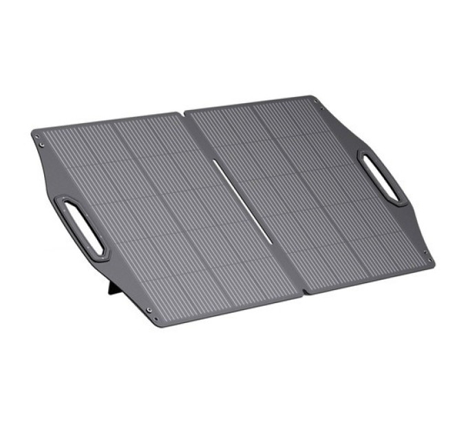 Сонячна панель BigBlue SolarPowa 100 потужністю 100 Вт, порти PD 45 Вт USB-C, 18 Вт USB-A та MC-4