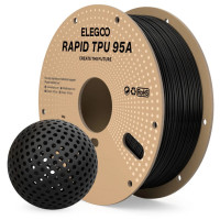 Філамент ELEGOO RAPID TPU95A Black 1KG 1.75mm, 1kg (50.203.0631)
