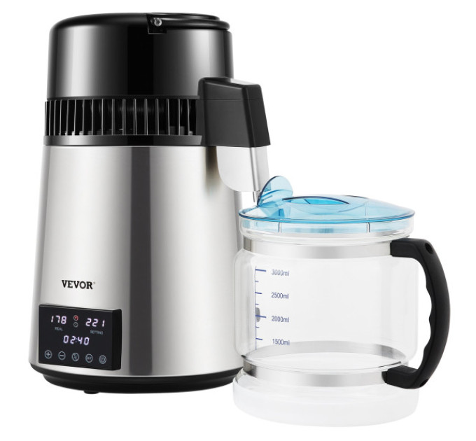  Дистилятор чистої води Vevor YMK40230 4л 220В
