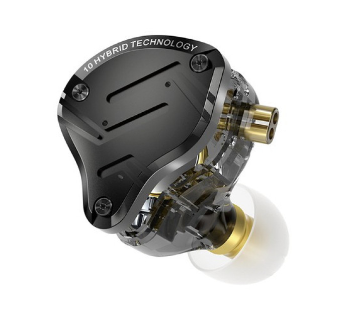 Дротові навушники KZ ZS10 Pro X, спорту без мікрофона
