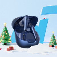 Навушники Anker Soundcore Liberty 4 NC TWS, адаптивне ANC 2.0, швидка зарядка - сині