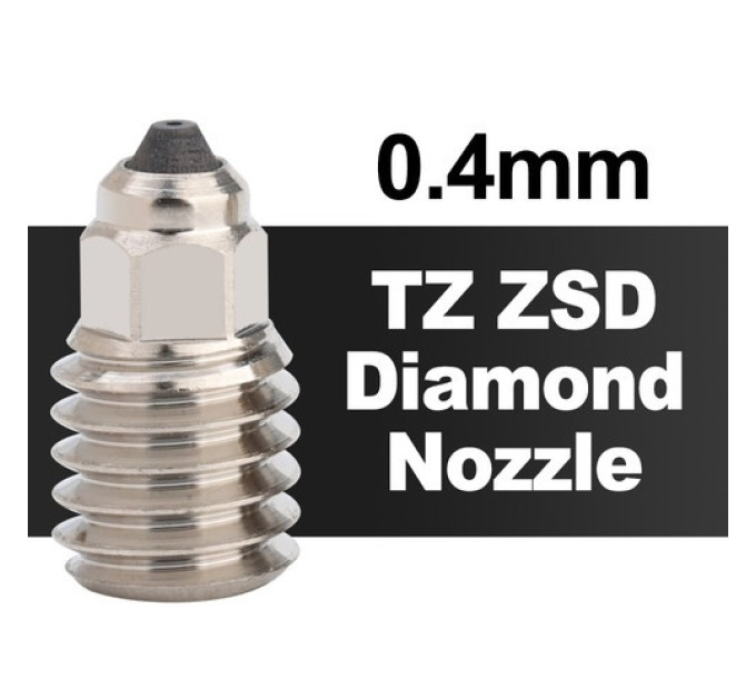 Насадка Trianglelab TZ ZSD з алмазного мідного сплаву 0,4 мм