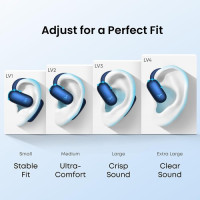 Бездротові навушники Anker Soundcore AeroFit 2 відкритого типу, регульовані амбушури, Bluetooth 5.4 