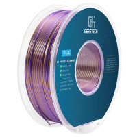 PLA-філамент Geeetech Dual Color Silk 1 кг - золотий та фіолетовий