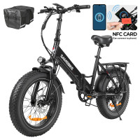 Складаний електровелосипед SAMEBIKE LOTDM200-II-FT, двигун 750 Вт, акумулятор 48 В 13 Аг
