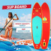 Дошка для веслування стоячи Funwater SUPFW28B 350*87*15 см червона