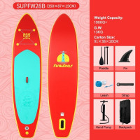 Дошка для веслування стоячи Funwater SUPFW28B 350*87*15 см червона