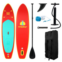 Дошка для веслування стоячи Funwater SUPFW28B 350*87*15 см червона