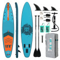 Дошка для веслування стоячи FunWater SUPFW41B 385*85*15 см синя