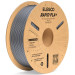 Філамент ELEGOO RAPID PLA+ Silver 1.75mm , екологічна паперова котушка, 1kg (50.203.0165)